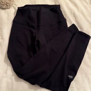 ALO Airlift 7/8 High Waist Black leggings XS